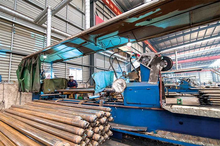 公主岭网架杆件自动焊接